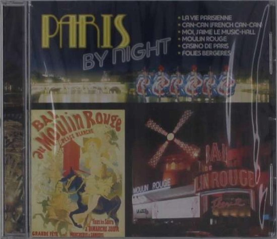 Cover for Bakerjosephine / trenetcharles/+ · Paris by Night (CD)