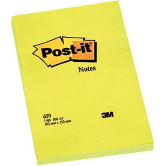 Cover for Post · Post-it - Post-it Note Pln 6inx4in 659ye (CD)