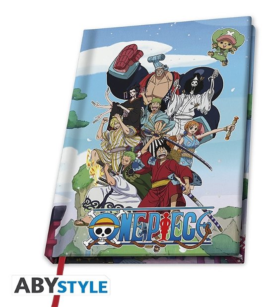 Cover for One Piece: ABYstyle · Wano (A5 Notebook / Quaderno) (MERCH)