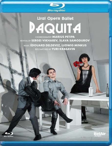 Cover for Klinichev, Pavel / Orchestra Of Ural Opera Ballet · Minkus: Paquita (Blu-ray) (2022)