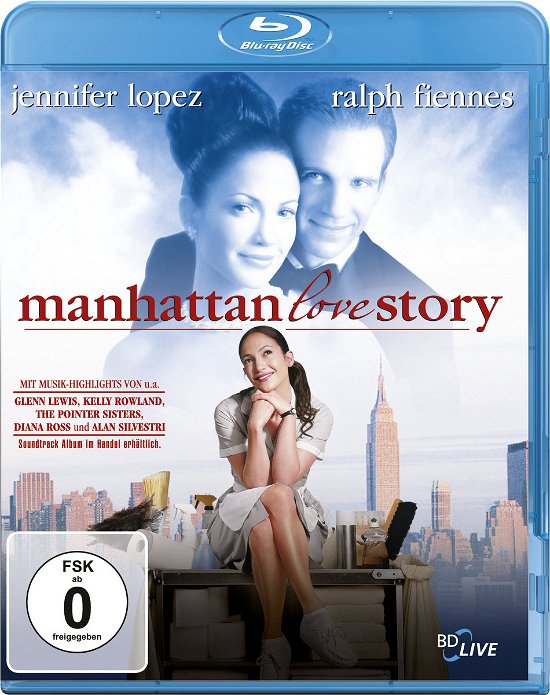 Cover for Lopez Jennifer / Fiennes Ralph · Manhattan Love Story (Blu-ray) (2013)