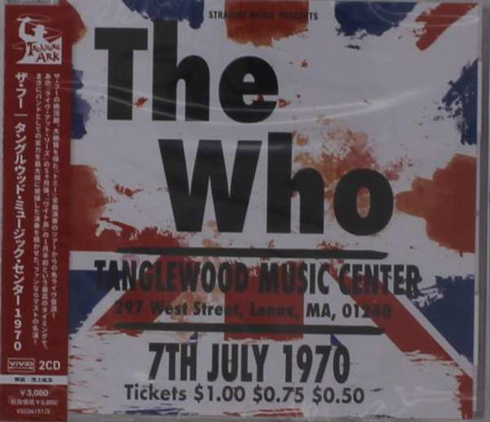 Tanglewood Music Center 1970 - The Who - Música - VIVID SOUND - 4540399263236 - 14 de julio de 2021