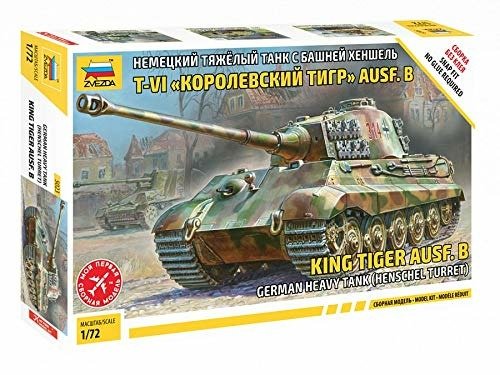 Cover for Zvezda · 1:72 King Tiger Henschel (Toys)
