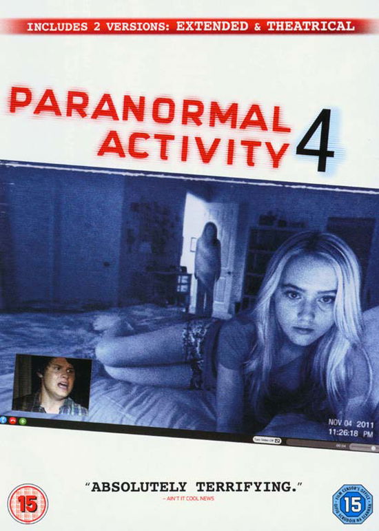 Paranormal Activity 4 - Fox - Elokuva - Paramount Pictures - 5014437175236 - maanantai 25. helmikuuta 2013