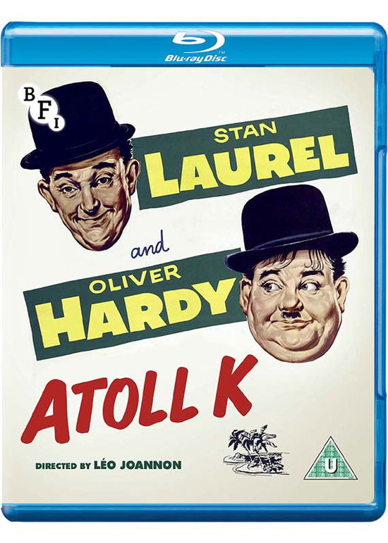 Laurel and Hardy - Atoll K Blu-Ray + - Atoll K Dual Format - Películas - British Film Institute - 5035673013236 - 3 de diciembre de 2018