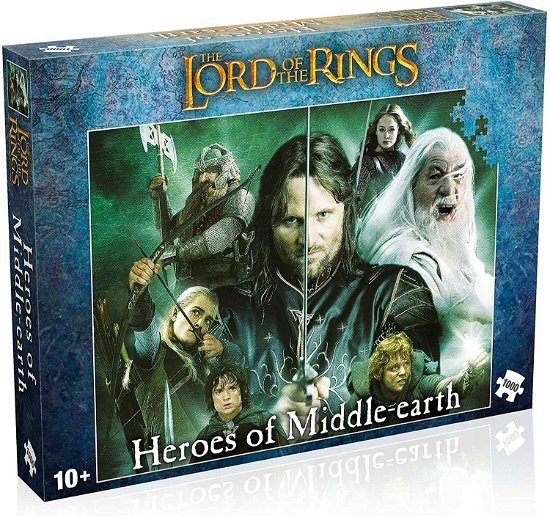 Cover for Lord of the Rings · Lord Of The Rings Heroes Of Middle - Earth 1000 pce Jigsaw Puzzle (Jigsaw Puzzle) (2021)
