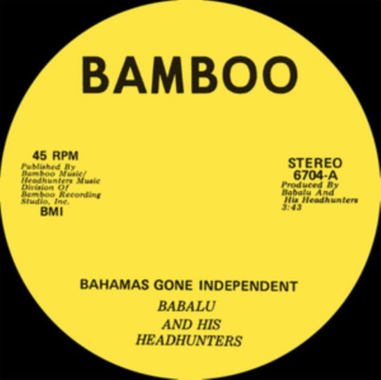 Cover for Babalu and His Headhunters · Bahamas Gone Independent / Calypso Funk (LP) [Limited edition] (2019)