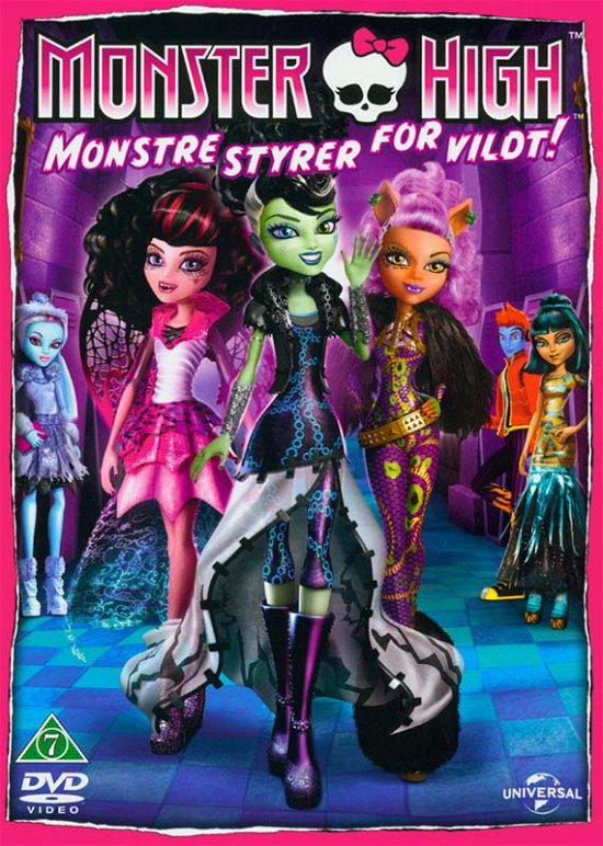 Cover for Monster High · Monster High - Monstrer Styrer for Vildt! (DVD) (2012)