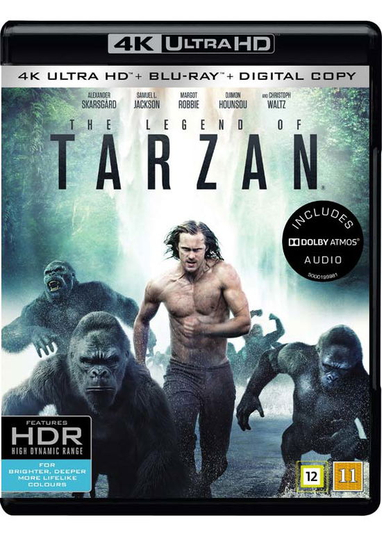 The Legend of Tarzan -  - Películas -  - 5051895406236 - 21 de noviembre de 2016