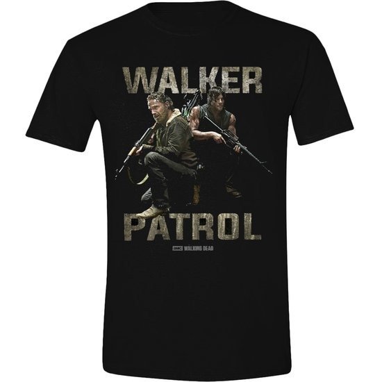 Cover for The Walking Dead · The Walking Dead - Walkers Patrol T-shirt - Black (Legetøj)