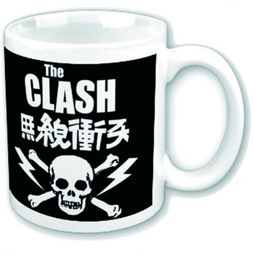 Cover for Clash - The · The Clash Boxed Standard Mug: Skull &amp; Crossbones (Krus) [White edition] (2011)