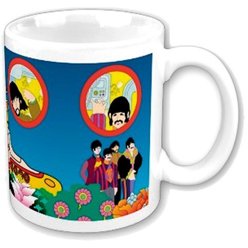 The Beatles Boxed Standard Mug: Yellow Submarine Portholes - The Beatles - Merchandise - Suba Films - Accessories - 5055295321236 - 18. Februar 2013