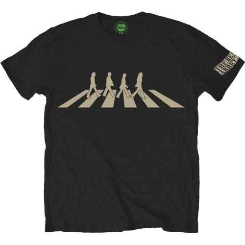 The Beatles Unisex T-Shirt: Abbey Road Silhouette - The Beatles - Merchandise - Apple Corps - Apparel - 5055295334236 - 7. juli 2016