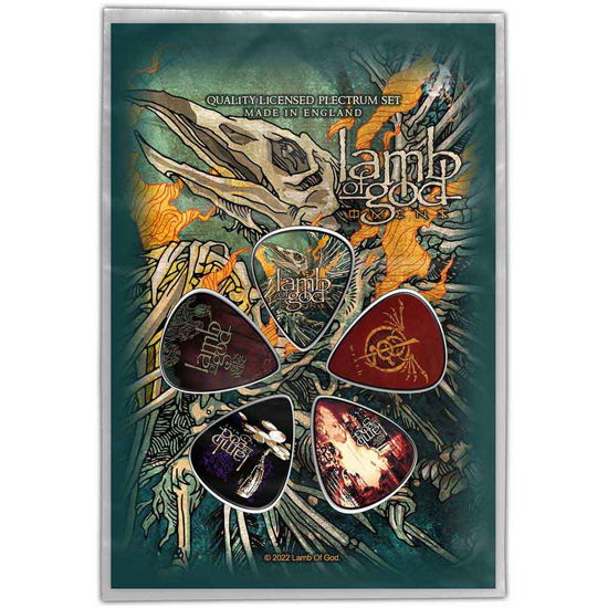 Cover for Lamb Of God · Lamb Of God Plectrum Pack: Omens (MERCH)