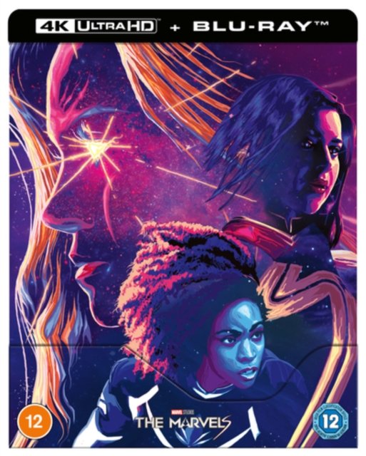Cover for The Marvels Uhd BD Steelbook (4K UHD Blu-ray) (2024)