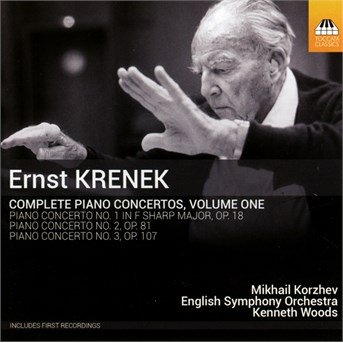 Complete Piano Concertos Vol.1 - E. Krenek - Musik - TOCCATA - 5060113443236 - 1 februari 2016