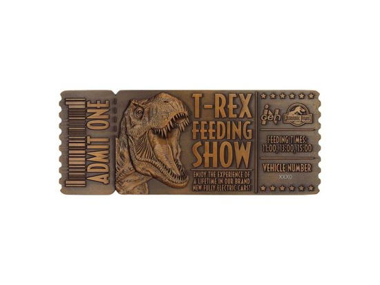 Cover for Jurassic Park · Feeding Show Ticket - Limited Edit (Brinquedos)