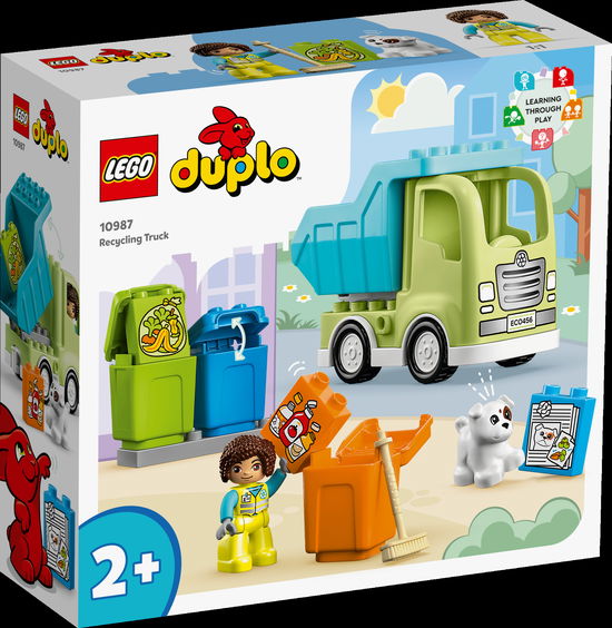 Lego: 10987 - Duplo Town - Waste Recycling Truck - Lego - Marchandise -  - 5702017416236 - 