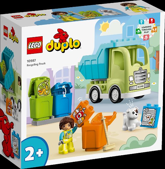 Cover for Lego · Lego: 10987 - Duplo Town - Waste Recycling Truck (Legetøj)