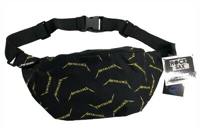 Cover for Rocksax · Metallica Bum Bag Logo All over Print (TAsche) [Black edition] (2024)