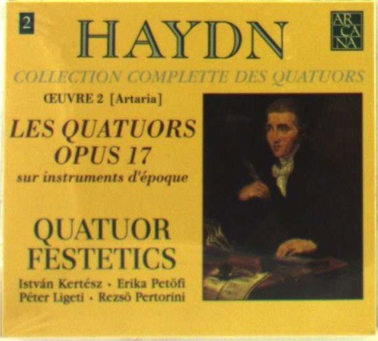 Cover for Haydn / Festetics Quartet · Quartets Op 17 (CD) (2009)