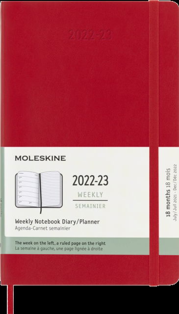 Moleskine 2023 18month Weekly Large Soft - Moleskine - Annen - MOLESKINE - 8056598851236 - 17. mars 2022