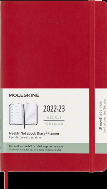 Cover for Moleskine · Moleskine 2023 18month Weekly Large Soft (N/A) (2022)