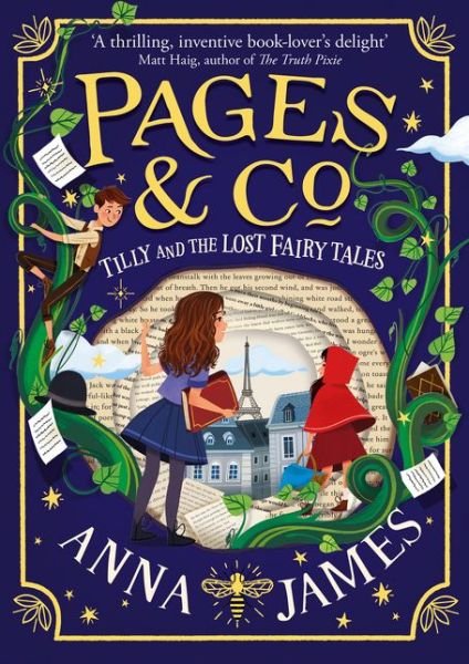 Cover for Anna James · Pages &amp; Co.: Tilly and the Lost Fairy Tales (Innbunden bok) (2019)