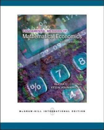 Cover for Kevin Wainwright · Fundamental Methods of Mathematical Economics (Hardcover Book) (2005)