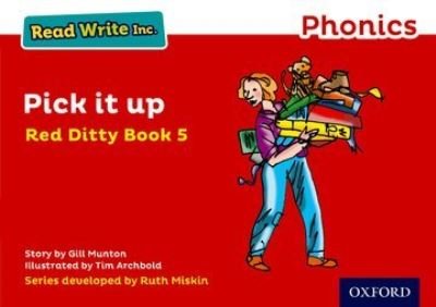 Cover for Gill Munton · Read Write Inc. Phonics: Pick It Up (Red Ditty Book 5) - Read Write Inc. Phonics (Paperback Book) (2023)