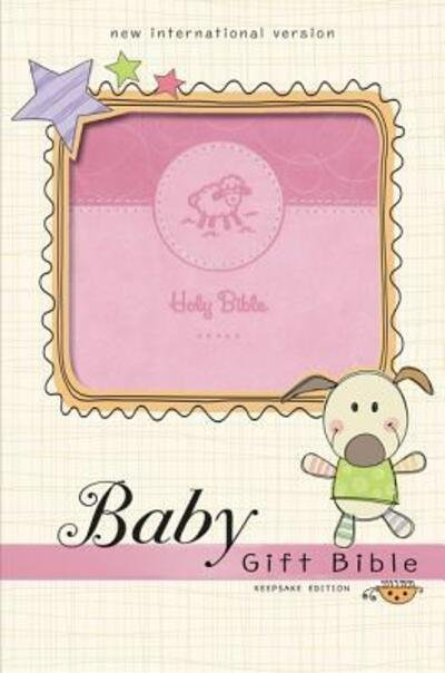 Cover for Zondervan · NIV, Baby Gift Bible, Holy Bible, Leathersoft, Pink, Red Letter Edition, Comfort Print : Keepsake Edition (Lederbuch) (2019)