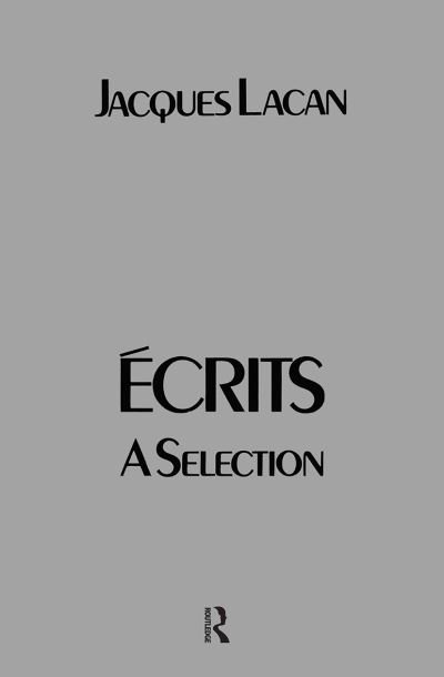 Cover for Jacques Lacan · Ecrits: a Selection (Paperback Book) (1980)