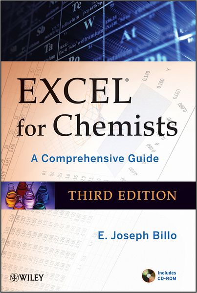 Cover for EJ Billo · Excel for Chemists - A Comprehensive Guide with CD-ROM 3e (Paperback Book) [3rd edition] (2011)