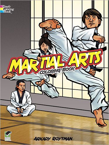 Cover for Roytman Roytman · Martial Arts Coloring Book - Dover Coloring Books (Pocketbok) (2013)