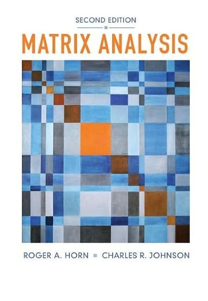 Cover for Horn, Roger A. (The Johns Hopkins University) · Matrix Analysis (Paperback Book) [2 Revised edition] (2012)