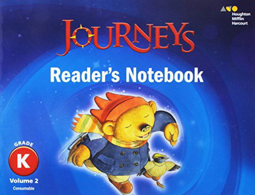 Journeys Reader's Notebook Volume 2 Grade K - Houghton Mifflin Harcourt - Books - HOUGHTON MIFFLIN HARCOURT - 9780544587236 - 2016