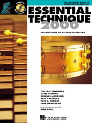 Cover for Hal Leonard Corporation · Essential Technique 2000: Percussion (Essential Elements Method) (Spiral Book) (2002)