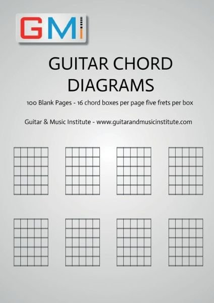 Cover for Ged Brockie · Guitar Chord Diagrams (Pocketbok) (2017)