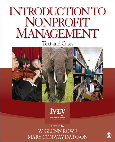 Cover for W Glenn Rowe · Introduction to Nonprofit Management: Text and Cases (Paperback Book) (2012)