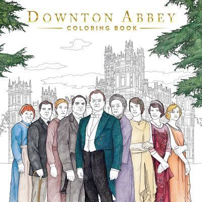 Cover for Gwen Burns · Downton Abbey Coloring Book (Bok) (2017)