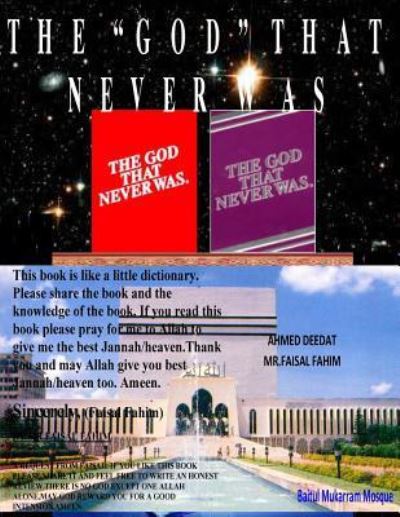 Cover for Ahmed Deedat · The &quot;GOD&quot; That Never Was (Paperback Book) (2015)