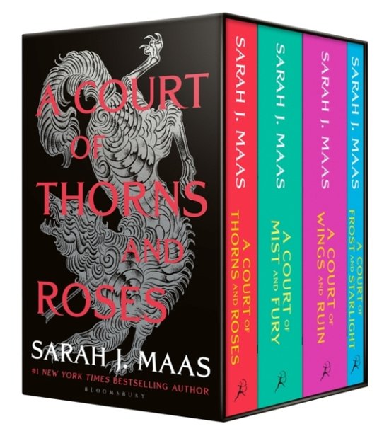 Cover for Sarah J. Maas · A Court of Thorns and Roses Box Set (Paperback) - A Court of Thorns and Roses (Book pack) [India EPZ edition] (2021)