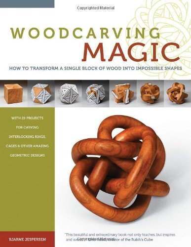 Cover for Bjarne Jespersen · Woodcarving Magic: How to Transform A Single Block of Wood Into Impossible Shapes (Paperback Bog) (2020)