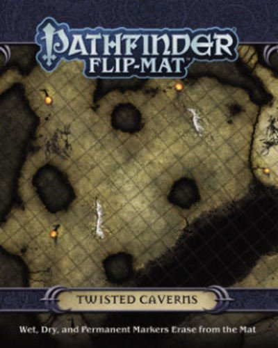 Pathfinder Flip-Mat: Twisted Caverns - Jason A. Engle - Gra planszowa - Paizo Publishing, LLC - 9781601258236 - 19 kwietnia 2016