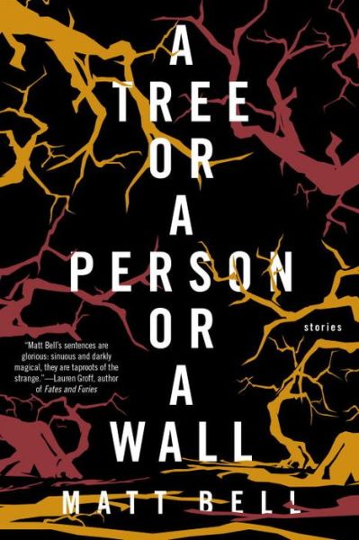 Cover for Matt Bell · A tree or a person or a wall (Book) (2016)