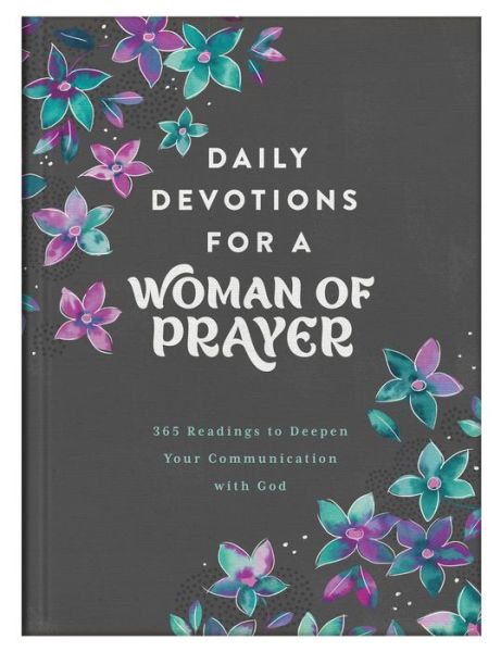 Cover for Compiled By Barbour Staff · Daily Devotions for a Woman of Prayer (Inbunden Bok) (2022)