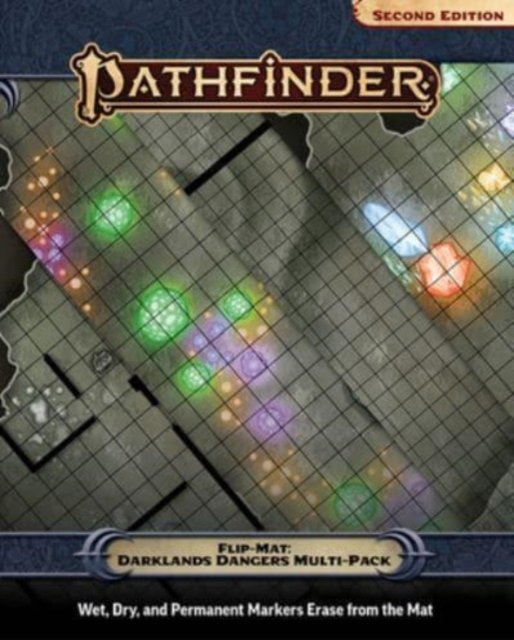 Pathfinder Flip-Mat: Darklands Dangers Multi-Pack - Jason Engle - Kirjat - Paizo Publishing, LLC - 9781640785236 - tiistai 11. heinäkuuta 2023