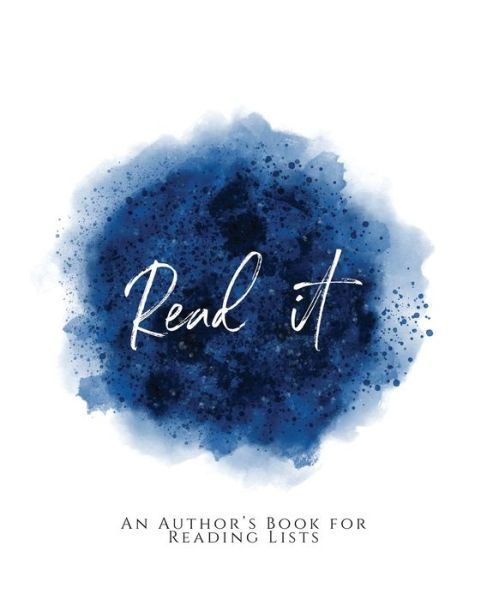 Cover for TeeCee Design Studio · Read It! ~ An Author's Book for Reading Lists ~ Blue Version (Paperback Book) (2019)