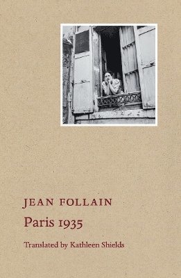 Cover for Jean Follain · Paris 1935 (Paperback Book) (2024)