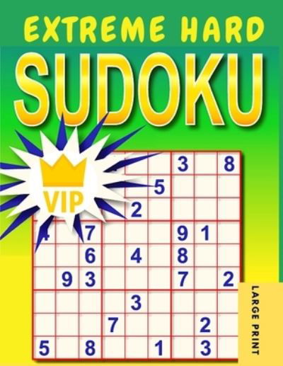 Cover for Exotic Publisher · Extreme Hard Sudoku (Pocketbok) (2024)